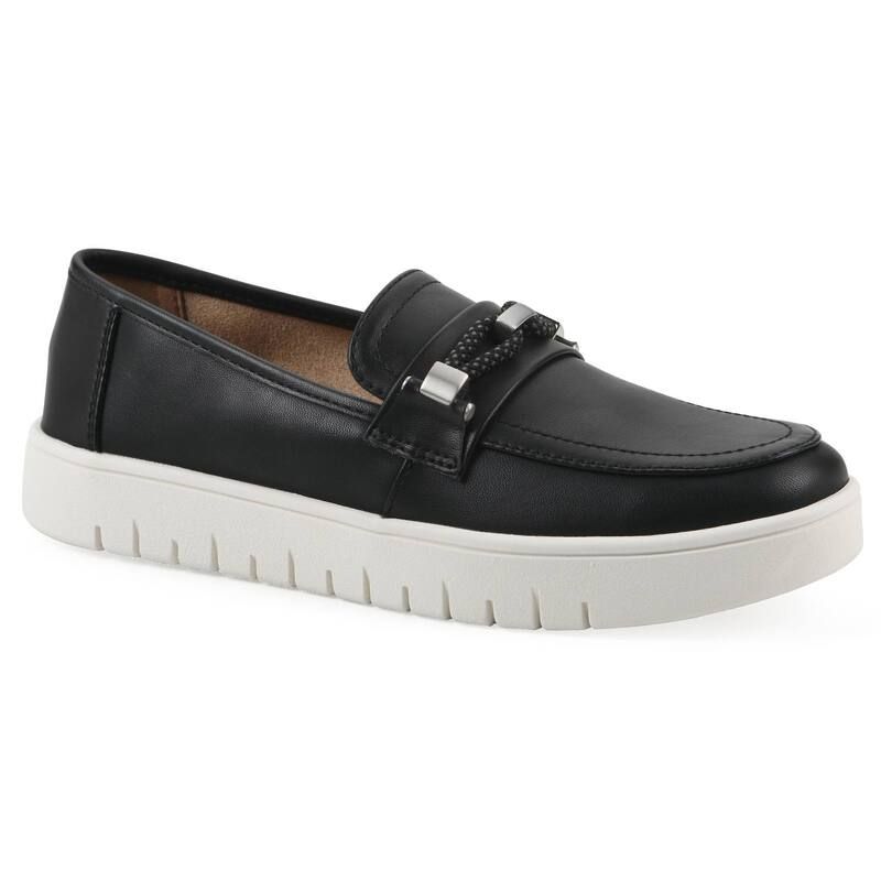 ホワイトマウンテン レディース シューズ スリッポン・ローファー White Mountainaathan WomenslipOn Loafers Black Burnished ブラック