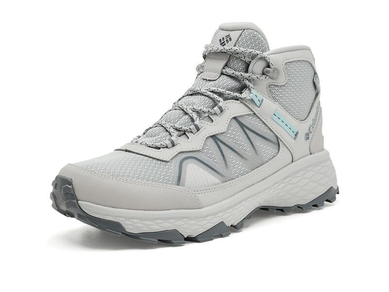 コロンビア レディース シューズ ブーツ・レインブーツ Columbia Peakfreak Rush Mid Outdry Grey IceMarine グレー