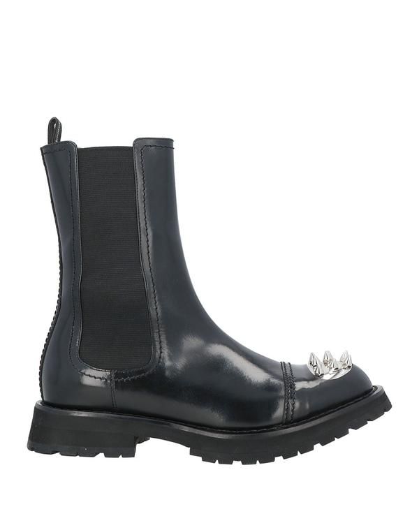 マックイーン メンズ シューズ ブーツ・レインブーツ MCQUEEN ショートブーツ Black ブラック