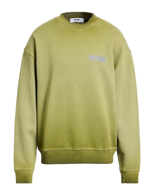 エムエスジイエム メンズ アウター パーカー・スウェット MSGM スウェット Military Green グリーン