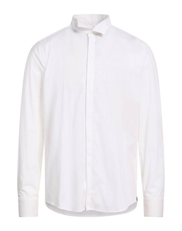 マニュエル リッツ メンズ トップス シャツ MANUEL RITZ 無地シャツ White ホワイト 15,185円