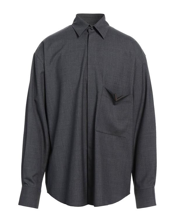 ヴァレンティノ メンズ トップス シャツ VALENTINO GARAVANI 無地シャツ Gray グレー