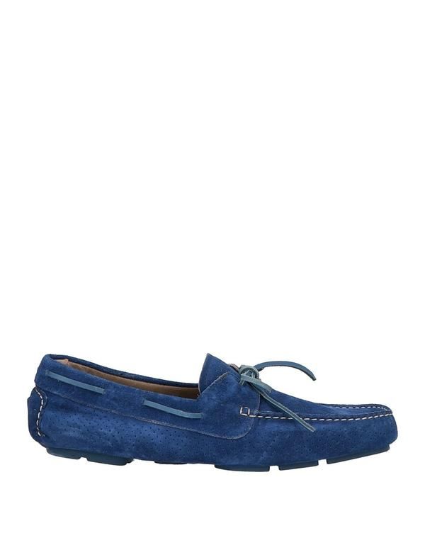 ボールディーニ メンズ シューズ スリッポン・ローファー BALDININI モカシン Blue ブルー