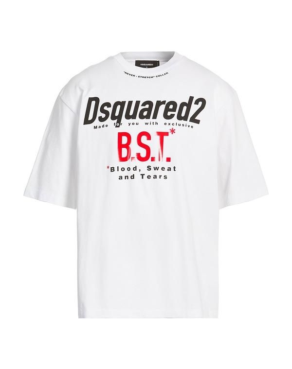 ディースクエアード メンズ トップス Tシャツ DSQUARED2 Ｔシャツ White ホワイト 43,420円