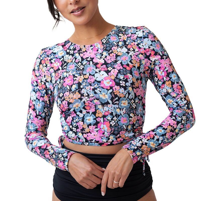 ナニ スイムウェア レディース 水着 トップのみ クロップド Nani Swimwear Cropped Rashgaurd Womens Odyssey