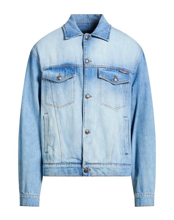 ジャストカバリ メンズ アウター ジャケット・ブルゾン JUST CAVALLI デニムブルゾン Blue ブルー
