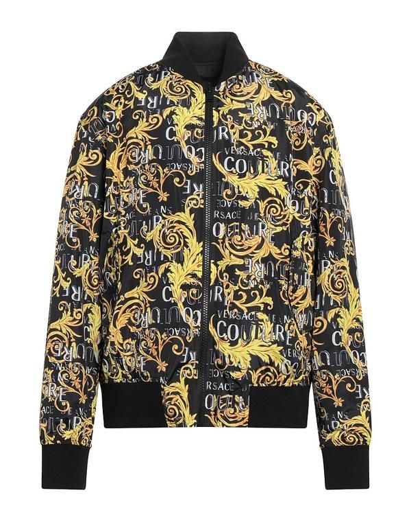 ヴェルサーチ メンズ アウター ジャケット・ブルゾン VERSACE JEANS COUTURE ブルゾン Black ブラック