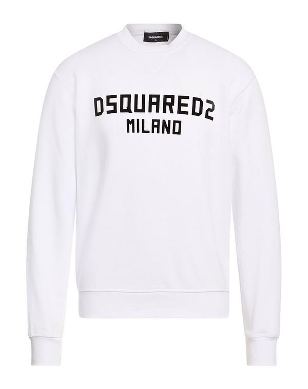 ディースクエアード メンズ アウター パーカー・スウェット DSQUARED2 スウェット White ホワイト 34,970円