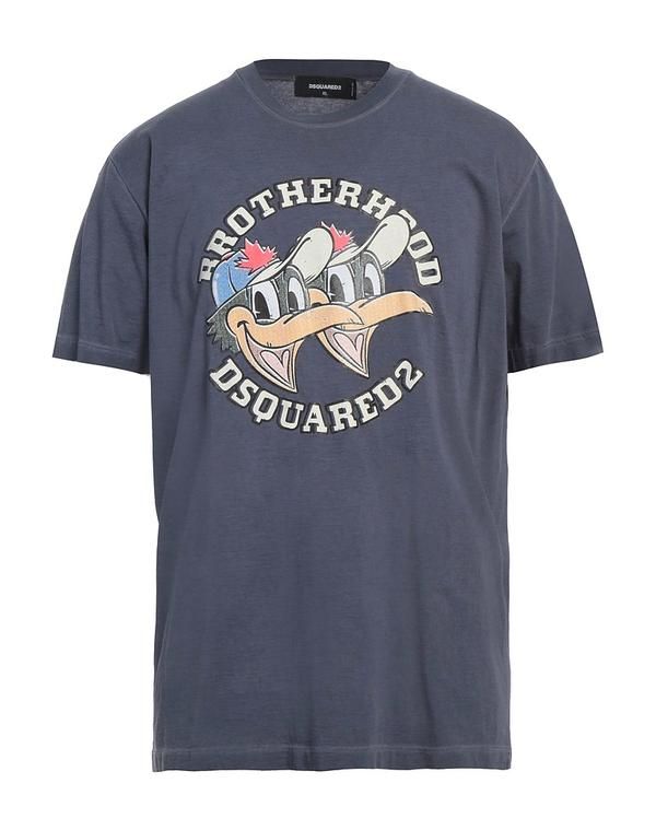 ディースクエアード メンズ トップス Tシャツ DSQUARED2 Tシャツ Navy ネイビー