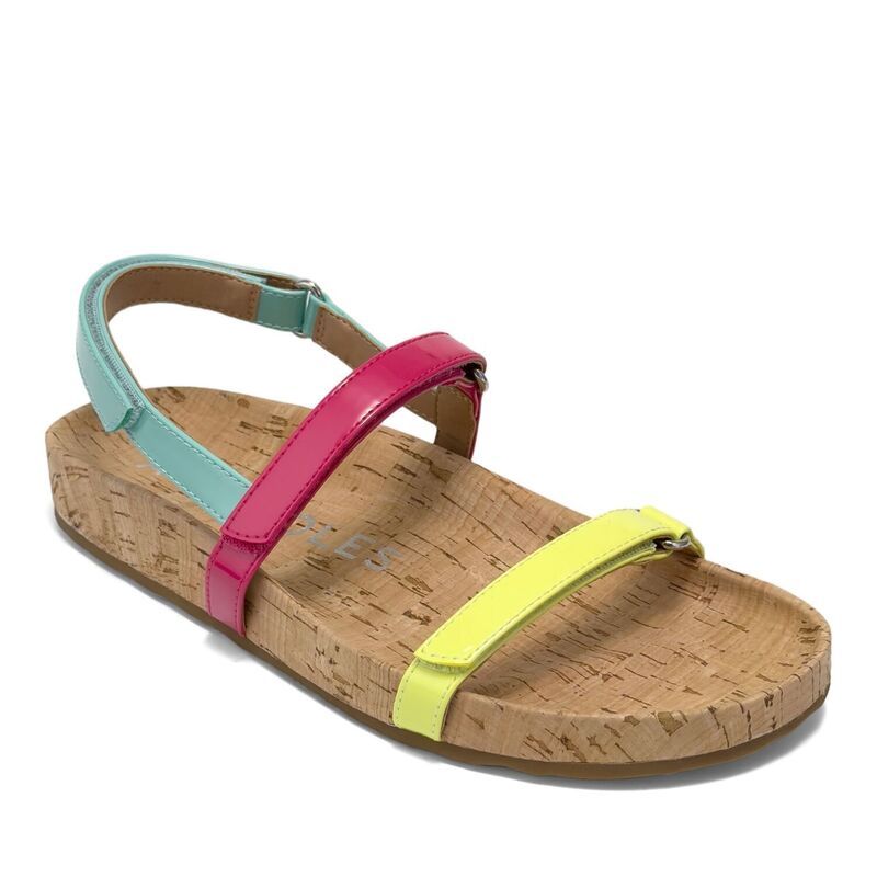 エアロソールズ レディース シューズ サンダル Aerosoles Liana Womens Flat Footbed Sandals With Adjustable Straps Kiwi