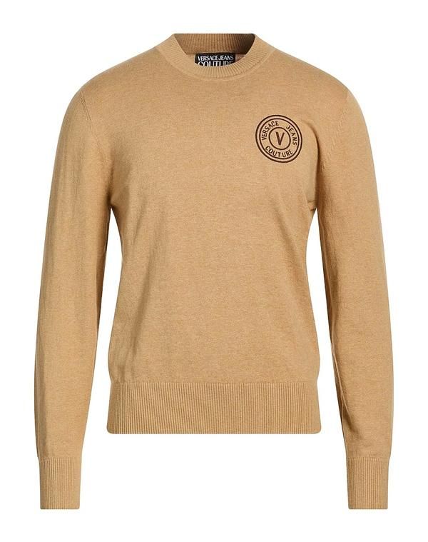 ヴェルサーチ メンズ トップス シャツ プルオーバー VERSACE JEANS COUTURE Beige ベージュ
