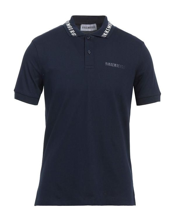 ビッケンバーグス メンズ トップス ポロシャツ BIKKEMBERGS Midnight Blue ブルー