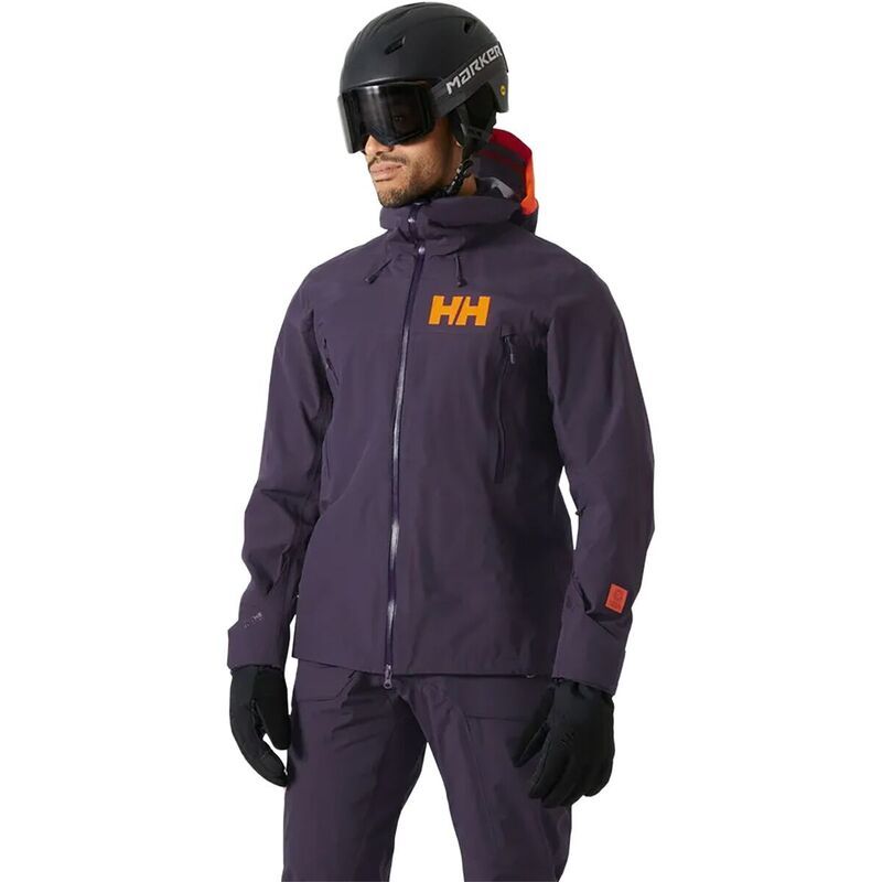 ヘリーハンセン メンズ アウター ジャケット・ブルゾン Helly Hansen Sogn Shell 20 Jacket Mens Black Grape ブラック