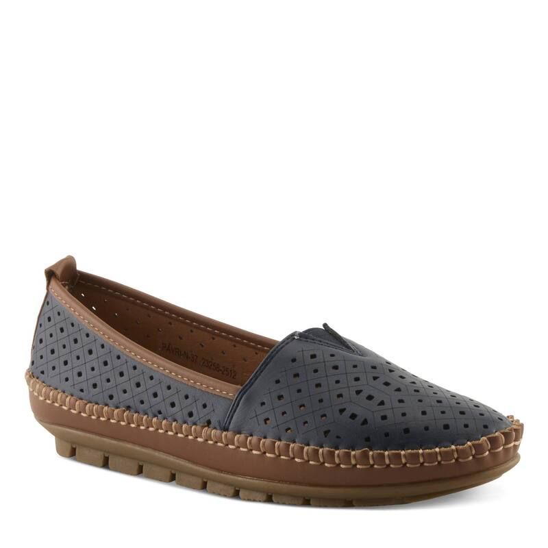 パトリシア レディース シューズ スリッポン・ローファー Patrizia Womens Pavri Comfort SlipOn Loafers Navy ネイビー