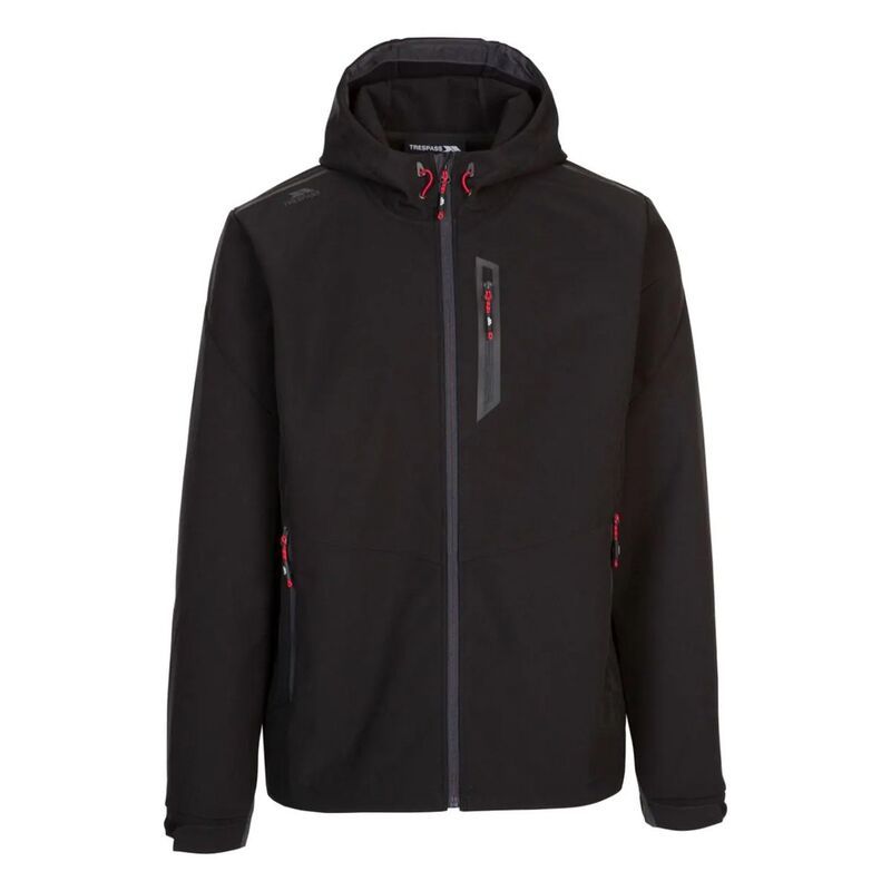 トレスパス レディース アウター ジャケット・ブルゾン Trespass Mens Alwero Softshell Hybrid Jacket Black ブラック 19,426円