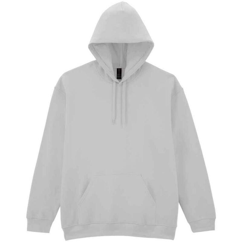 ギルダン レディース アウター ニット・セーター フリース パーカー Gildan Unisex Adult Midweight Fleece Hoodie Ash Grey グレー