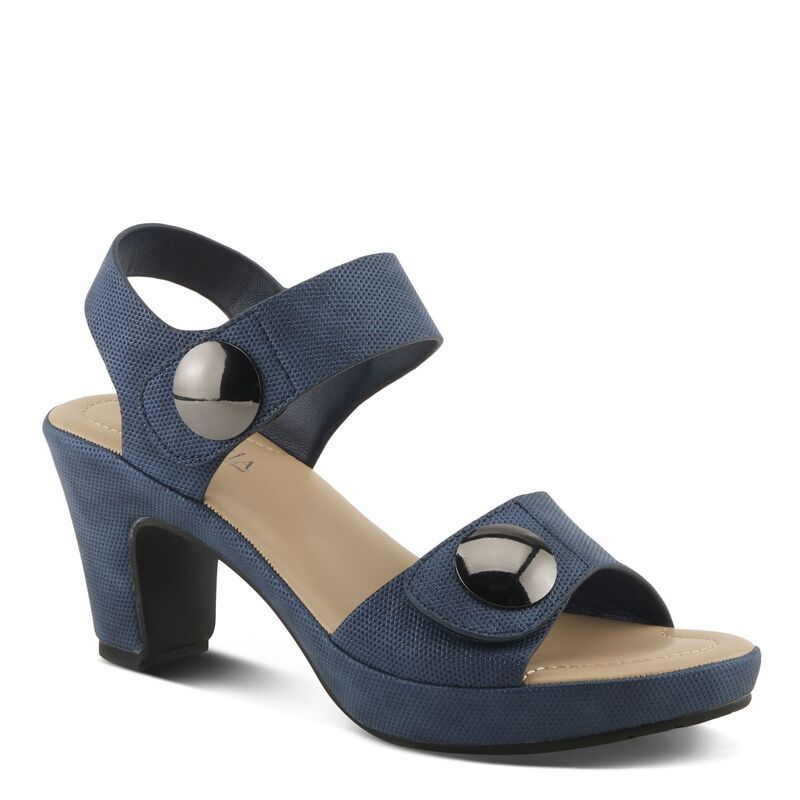 パトリシア レディース シューズ サンダル ヒール Patrizia DadeWoven Womens Cuffed Heeled Sandals Blue ブルー