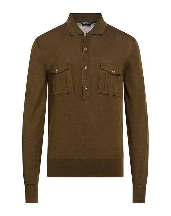 トム・フォード メンズ トップス シャツ プルオーバー TOM FORD Khaki カーキ