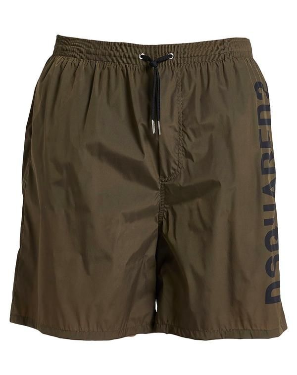 ディースクエアード メンズ 水着 ハーフパンツ・ショーツ DSQUARED2 Dark Green グリーン