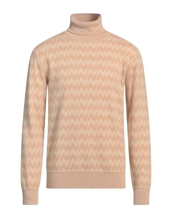 ミッソーニ メンズ アウター ニット・セータートルネック MISSONI Beige ベージュ