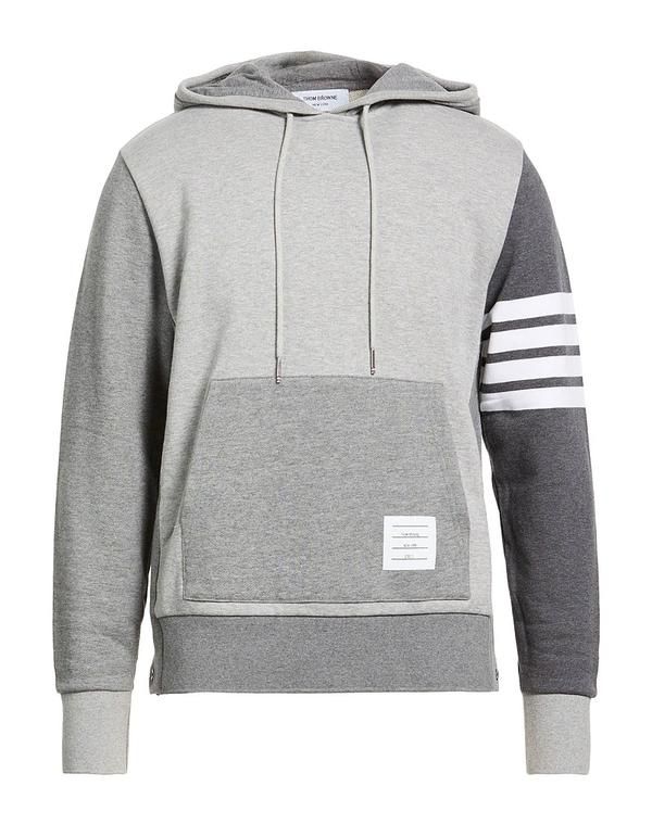トムブラウン メンズ アウター パーカー・スウェット THOM BROWNE Light Gray グレー