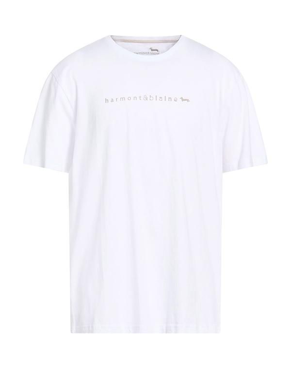 ハーモント ブレイン メンズ トップス Tシャツ HARMONT BLAINE White ホワイト 13,666円