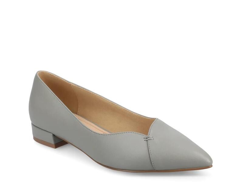 ジャーニー レディース シューズ パンプス JourneeCarmin Flat Light Grey グレー