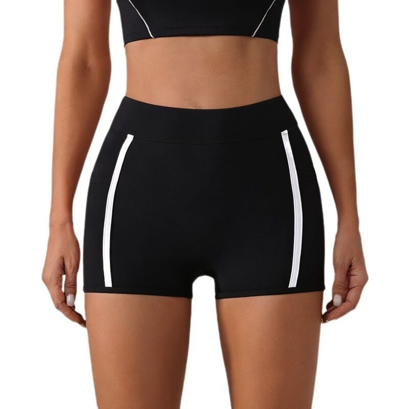 イエスファッション レディース ボトムス ハーフパンツ・ショーツ ハイウエスト ショートパンツ Yesfashion Womens High Waist Athletic Shorts with Si