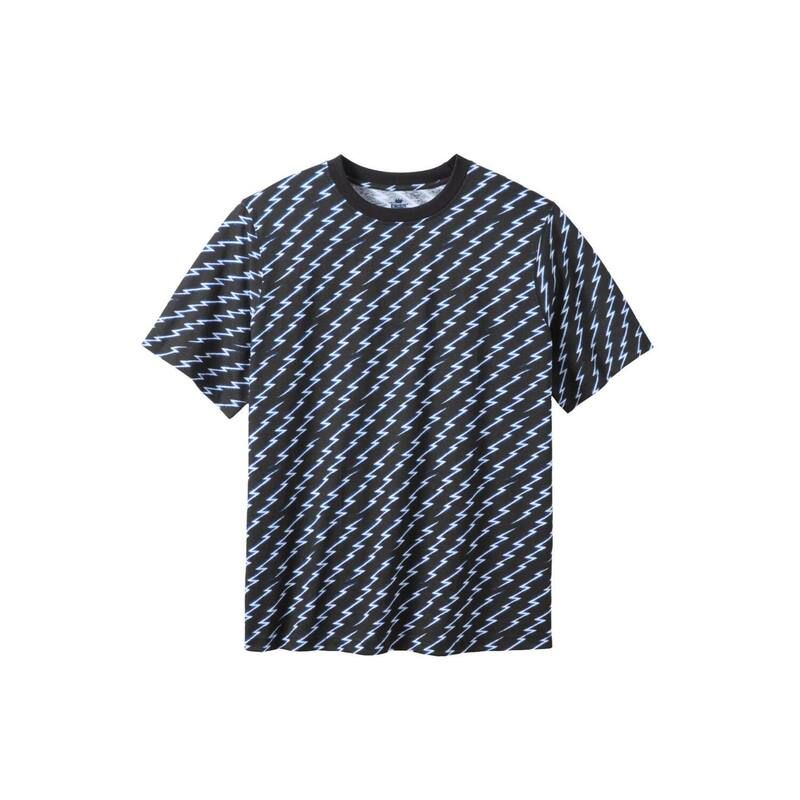 キングサイズ レディース トップス Tシャツ トール グラフィック KingSize Mens Big Tall Easy Style Graphic Tee Lightening Bolt