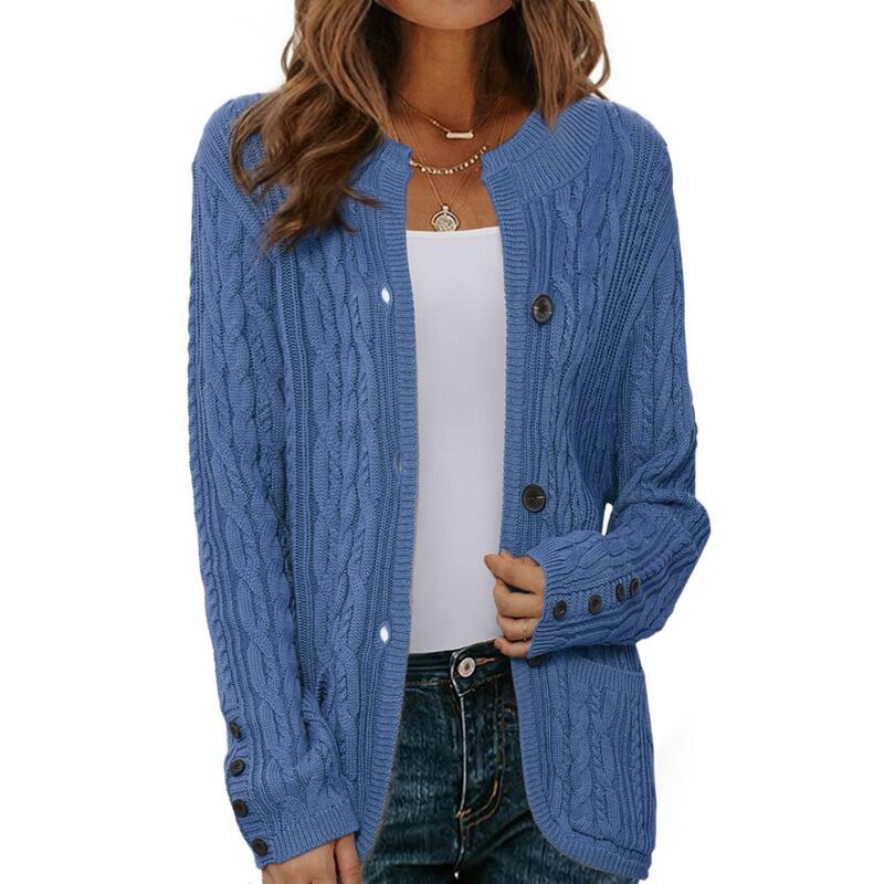 インスパイア シック レディース アウター ニット・セーター ボタンダウン カーディガン ダウン INSPIRE CHICardigan for Womens Open Front Button Do