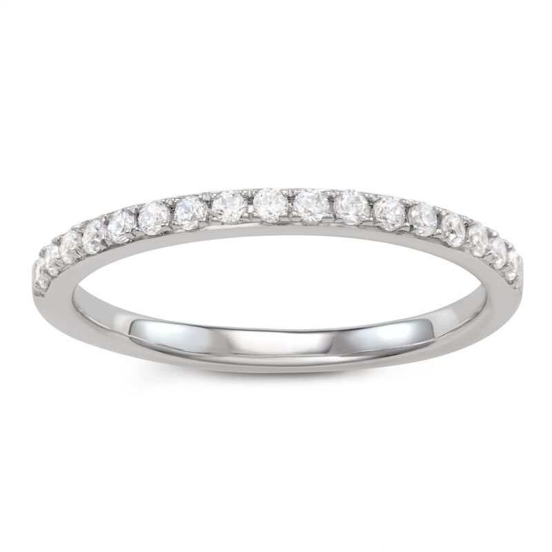 ヴェラウォン レディース アクセサリー リング Simply Vera Wang 14k Gold 14 CaratW Diamond Wedding Band White ホワイト