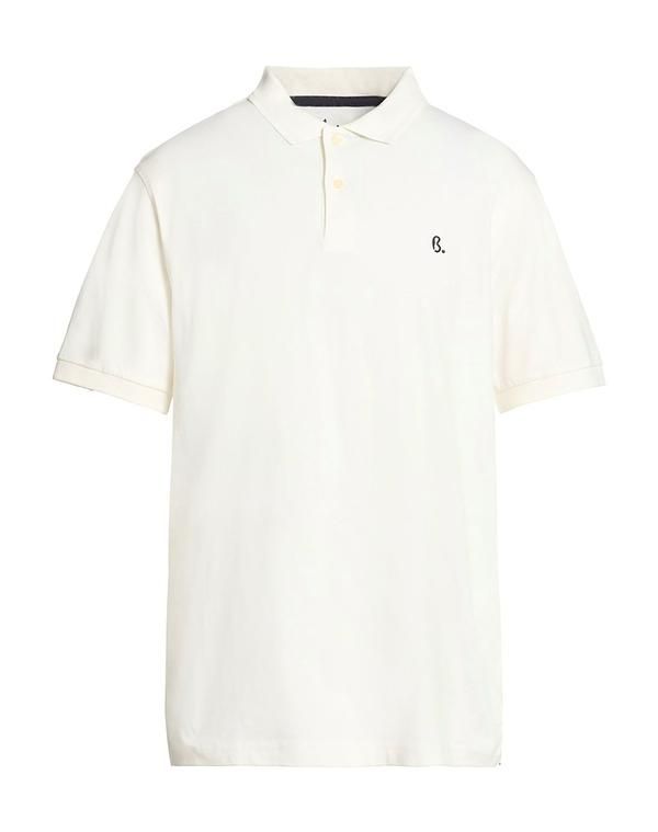 ハーモント ブレイン メンズ トップス ポロシャツ HARMONT BLAINE White ホワイト