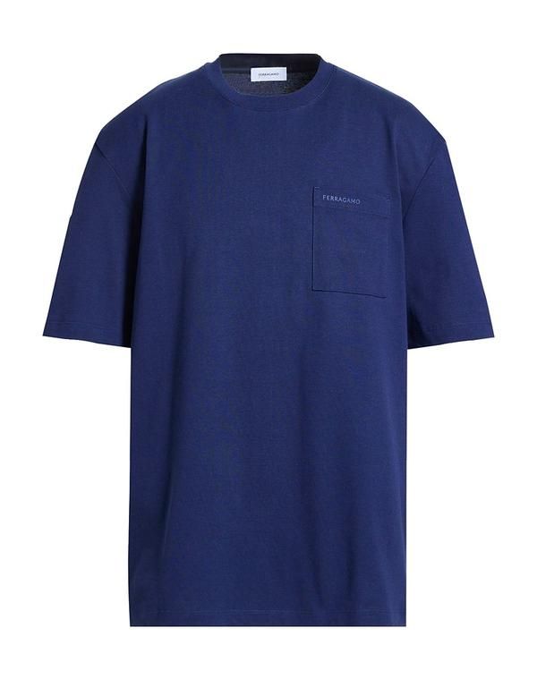 フェラガモ メンズ トップス Tシャツ FERRAGAMO Midnight Blue ブルー