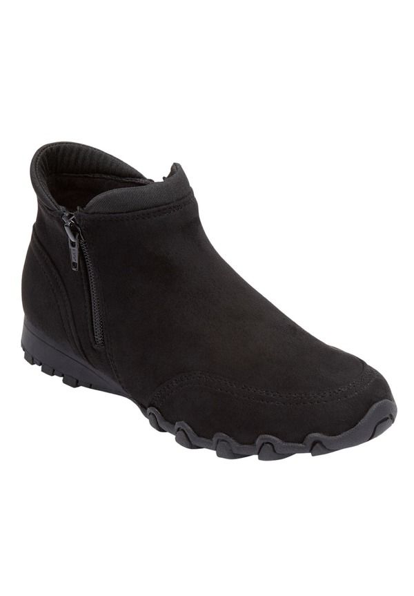 コンフォートビュー レディース シューズ ブーツ・レインブーツ Comfortview The Ashootie Black ブラック