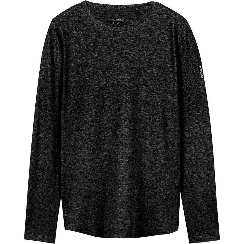 ゴアウェア メンズ トップス シャツ 長袖 GOREWEAR Training LongSleeve TShirt Mens Black ブラック