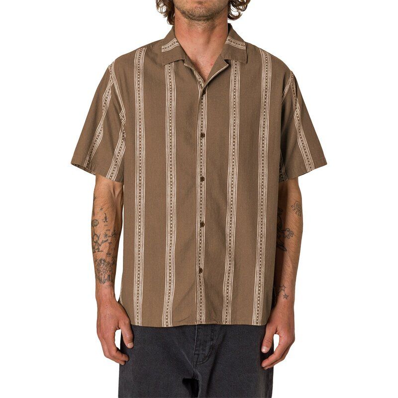 ケイティン メンズ トップス シャツ Katin Cedar Shirt Mens Light Brown ブラウン 13,855円