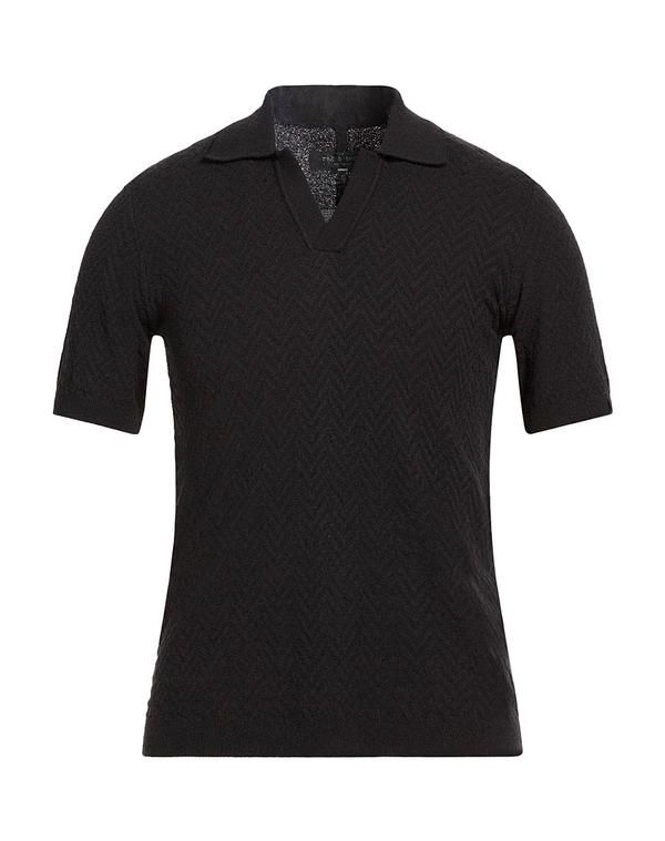 ラグアンドボーン メンズ トップス シャツ プルオーバー RAG BONE Black ブラック