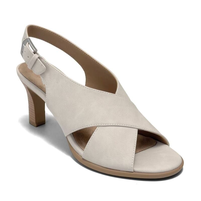 エアロソールズ レディース シューズ パンプス サンダル ヒール Aerosoles Hollis Womenslingback Heeled Sandalstone Faux ストーン