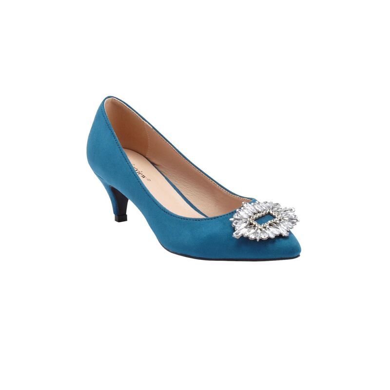 コンフォートビュー レディース シューズ パンプス Comfortviewomens The Brenner Slip On Pump Teal ティール