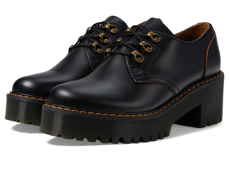 ドクターマーチン レディース シューズ オックスフォード Dr Martens Leona Lo Black Vintage S ブラック 30,420円