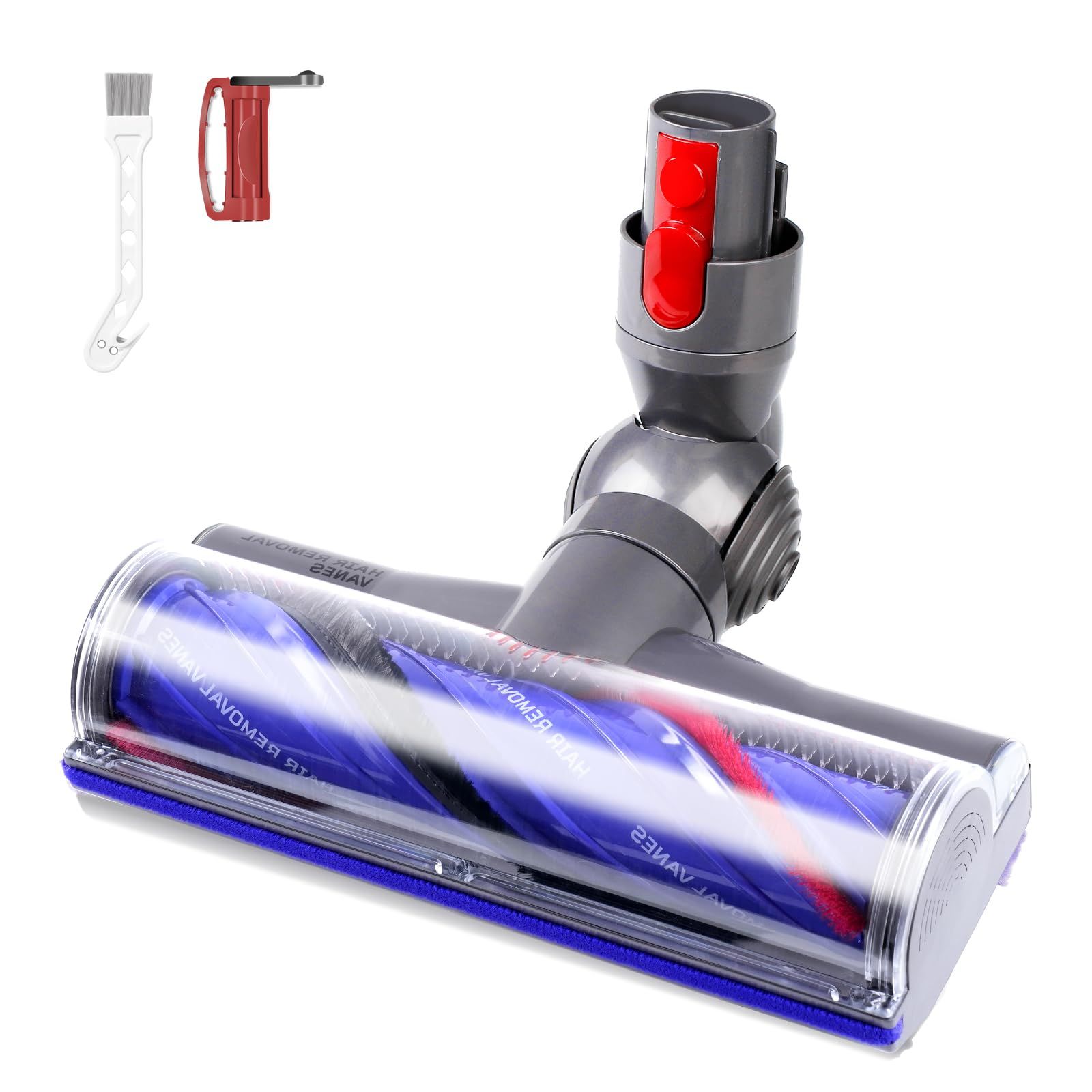★新品★V8 掃除機交換ヘッド 交換 ダイソン互換 V8 / V10 / V11 / V15 対応 互換（SV12・SV14・SV22・SV25）｜43枚カッター内蔵 クリーナーヘッド｜短毛カーペット・フローリング用｜※ロングパイル・V8 S 130afe78 9,101円