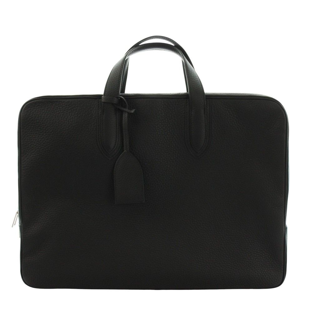 Camille Fornet Camille Fournet Dedal Business Unibriefcase Handbag Leather Cowhide Black Black 061203*550001U/AQ ■OS ■AD