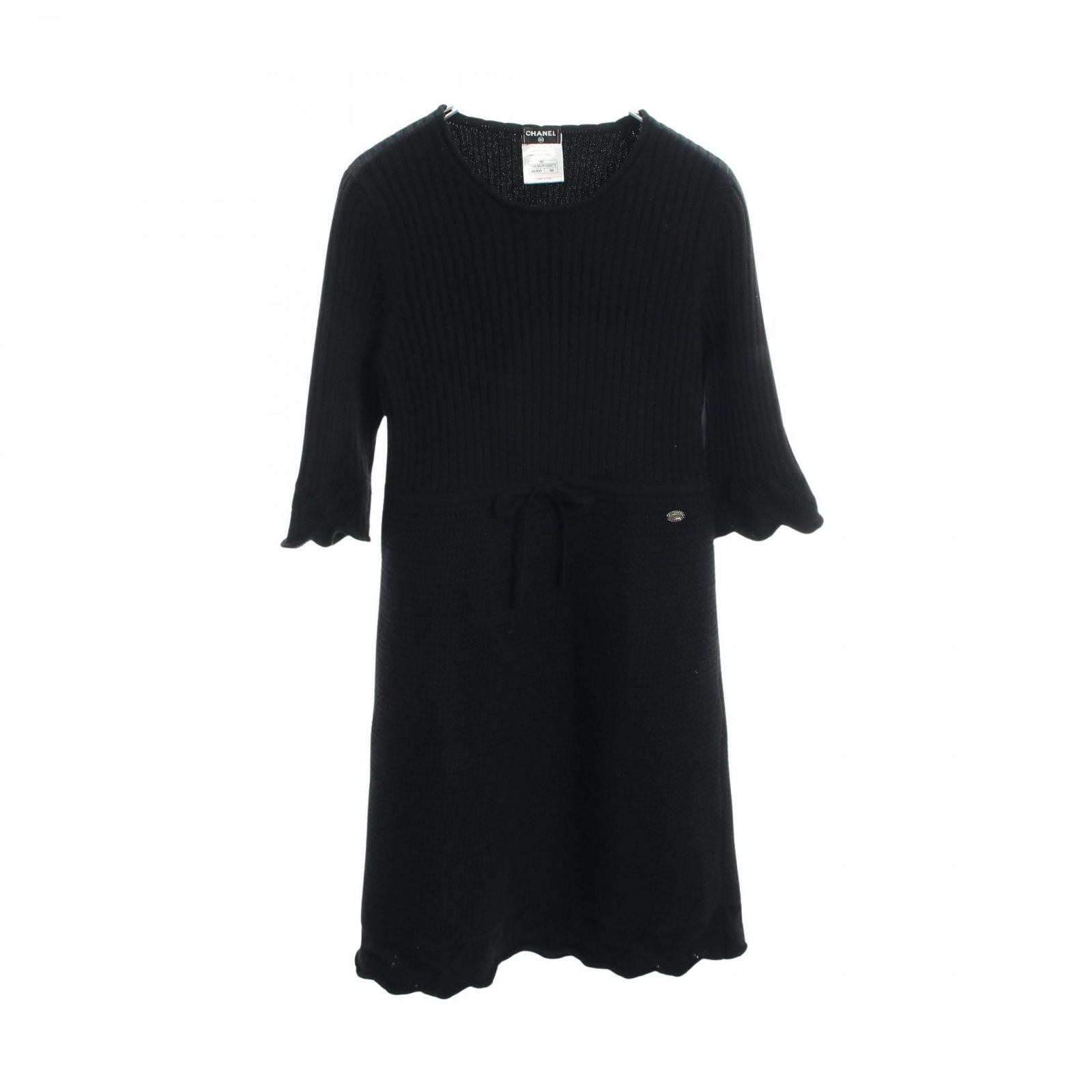 シャネル CHANEL ワンピース ココマークボタン P34352K00973 ブラック その他 ワンピース レディース Used A