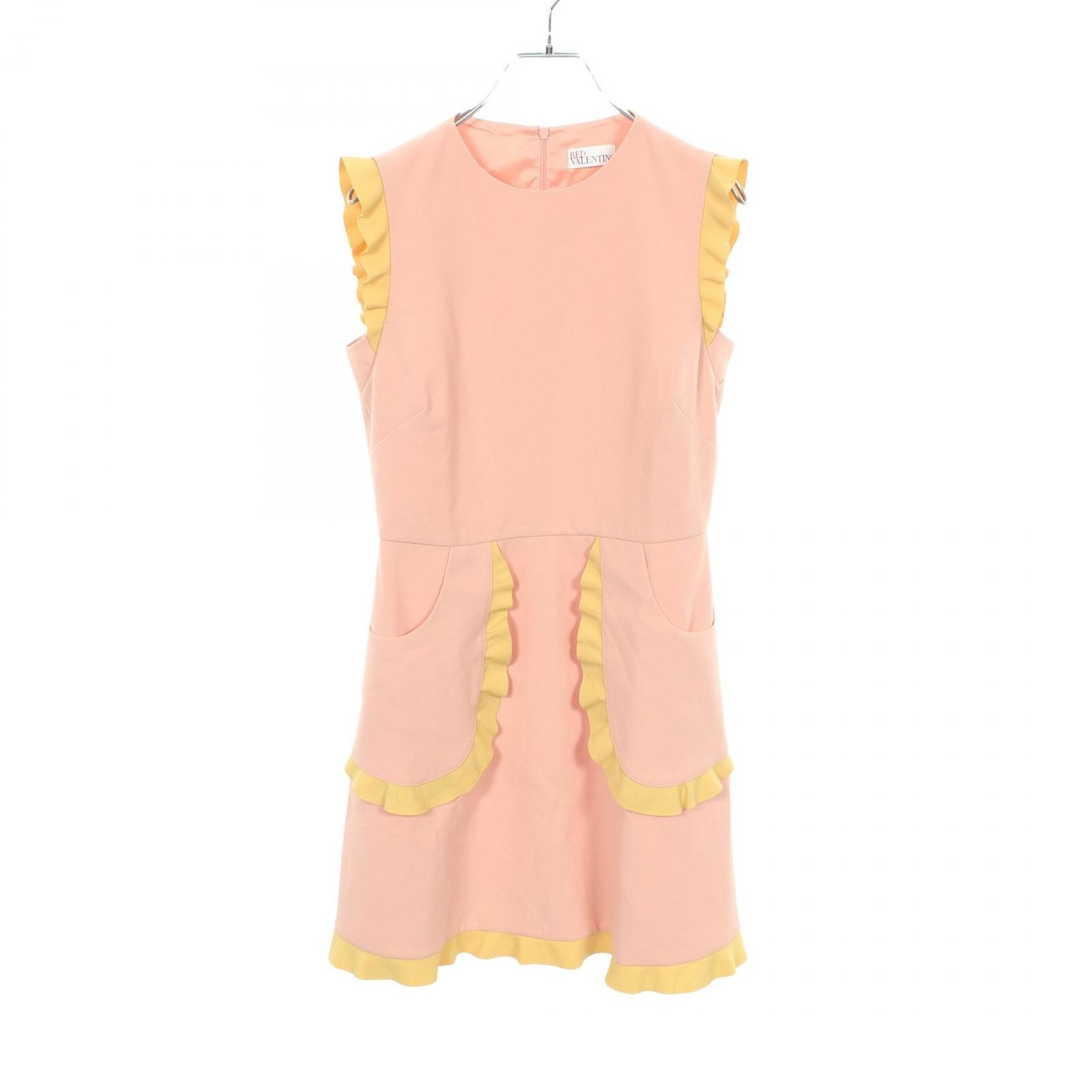 レッドヴァレンティノ RED VALENTINO ワンピース ラッフルキャンディフリル その他 ワンピース レディース Used A