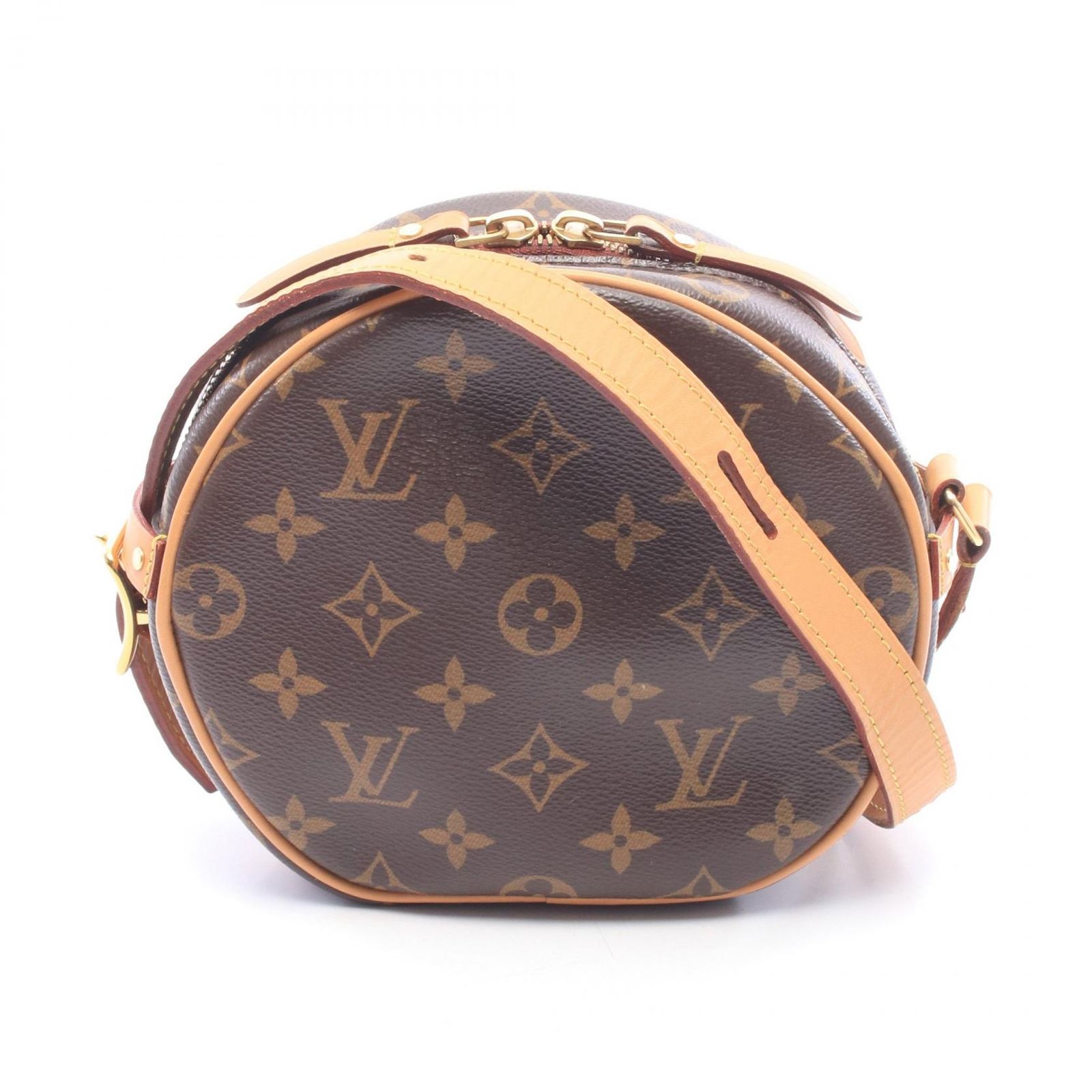 ルイ・ヴィトン LOUIS VUITTON ショルダーバッグ ボワット シャポー スープルPM モノグラム M45149 PVCコーティングキャンバス レザー ボワット・シャポー スープルPM