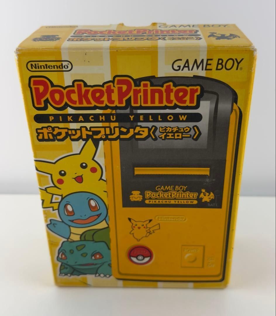 美品 ポケットプリンター ピカチュウ MGB 00 ゲームボーイカラー ポケットモンスター ポケモン Nintendo イエロー