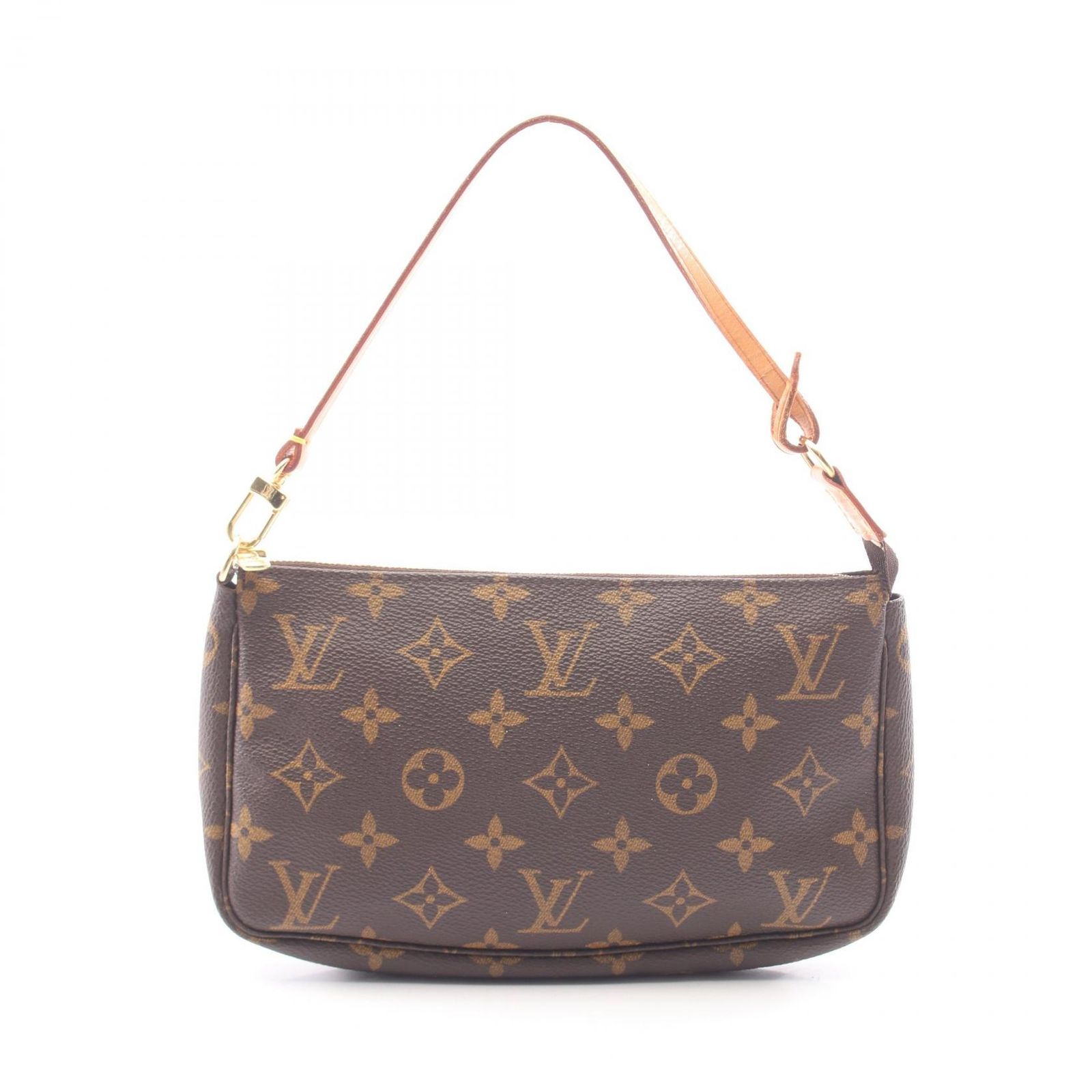ルイ・ヴィトン LOUIS VUITTON ハンドバッグ ポシェットアクセソワール モノグラム M51980 PVCコーティングキャンバス レザー ポシェット・アクセソワール レディース