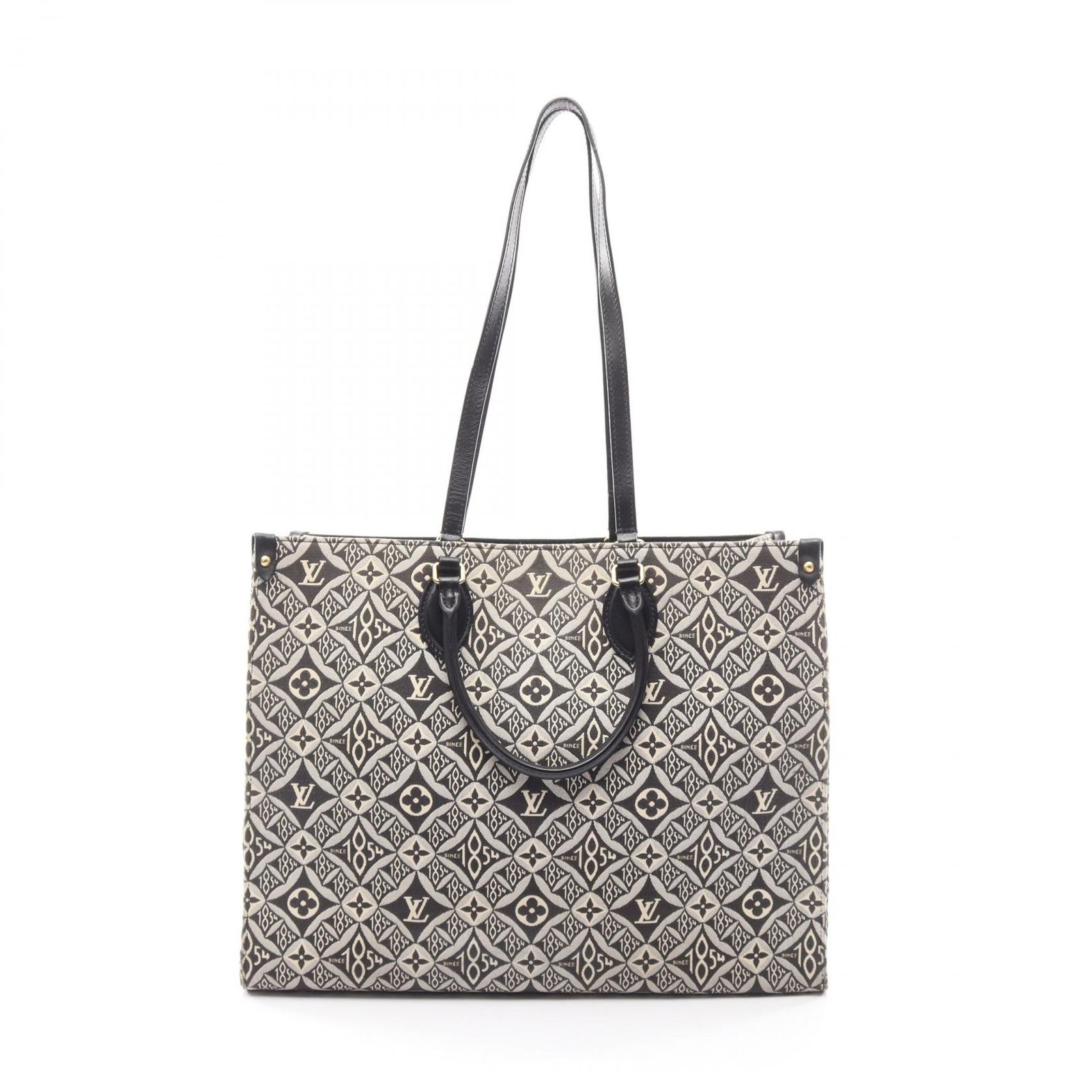 ルイ・ヴィトン LOUIS VUITTON トートバッグ オンザゴー GM Since 1854 2WAY M57207 キャンバス レザー SINCE1854 オンザゴーGM レディース Used B