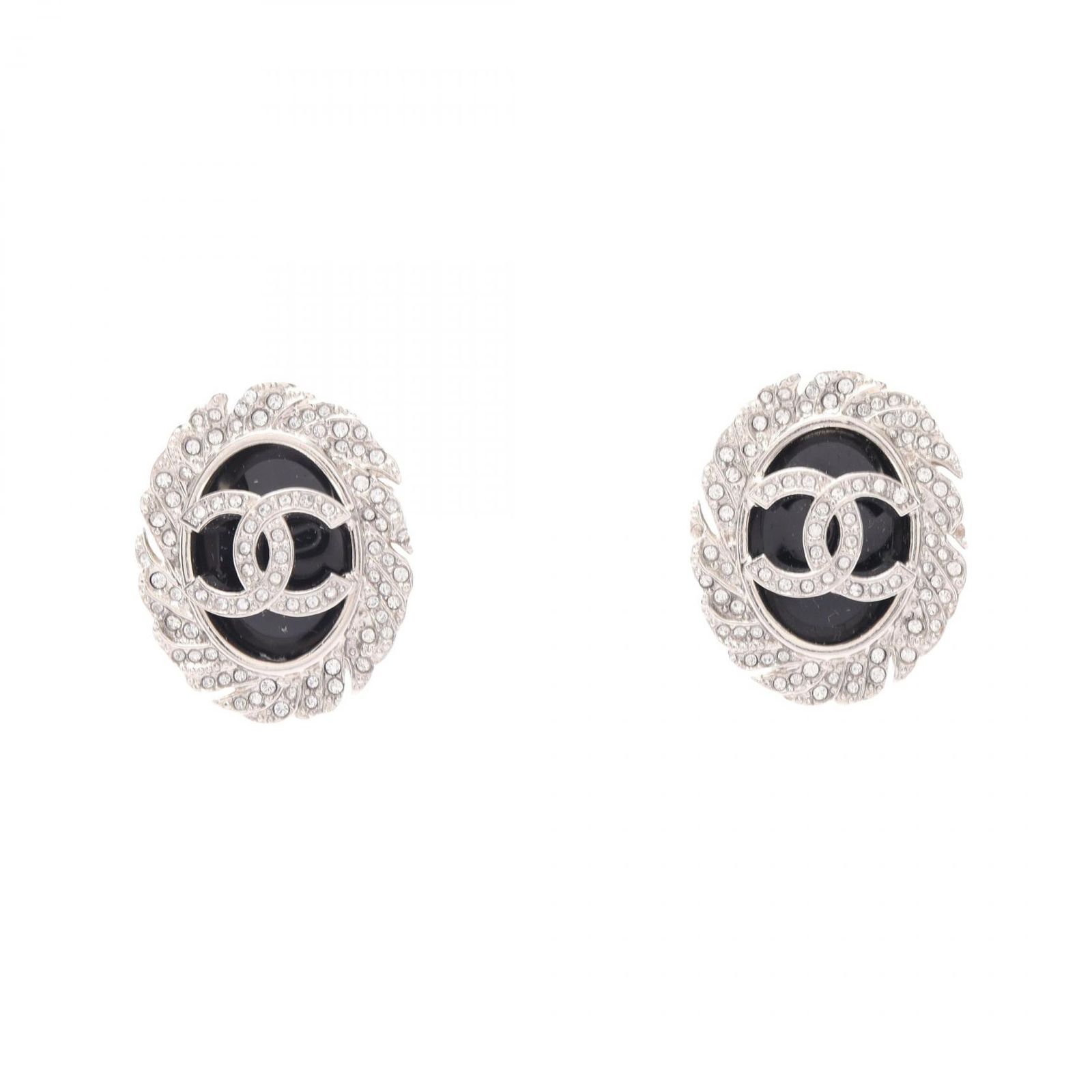 シャネル CHANEL ピアス ココマーク その他 ココマーク ラインストーン ピアス レディース Used A