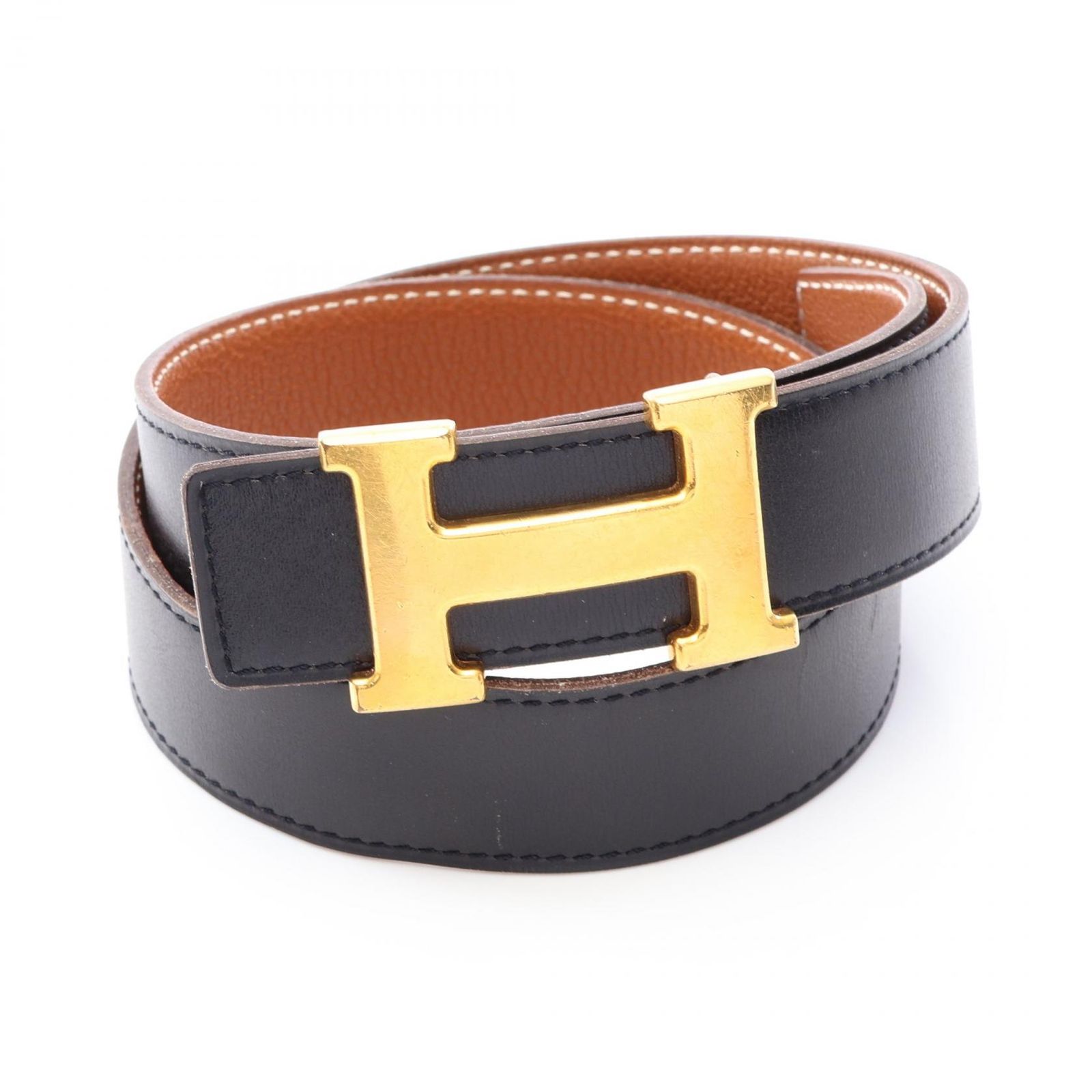 エルメス HERMES ベルト コンスタンス Hベルト リバーシブル レザー コンスタンス Hベルト リバーシブル メンズ Used B 41,470円